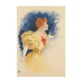 Camille Stéfani by Jules Chéret, Lithograph in colors, sold Oct 2025