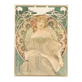 Rêverie by Alphonse Mucha, Lithograph in colors, sold Oct 2025
