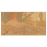 Dawn by Alphonse Mucha, Lithograph in colors, sold Oct 2025