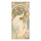 La Primevere by Alphonse Mucha, Lithograph in colors, sold Oct 2025