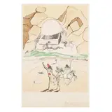 The Path to Wisdom (The Banker, Drawer) by Salvador Dalí, Lithograph in colors, sold Oct 2025