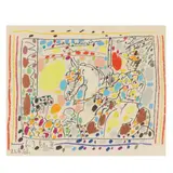 Le Picador II by Pablo Picasso, Lithograph in colors, sold Oct 2025