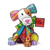 For You (Lifesize Dog Sculpture) by Romero Britto, Hand-painted sculptural multiple handcrafted in resin, sold Oct 2025