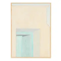 Untitled (Samos Doorway) by Herb Jackson, Color pencil on paper, sold Oct 2025