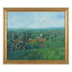 Untitled #1 by Henry Link, Oil on canvas, sold Oct 2025