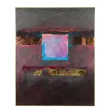 Third Generation & To Your Left by Scott Upton, Acrylic and metallic paint on canvas, sold Oct 2025