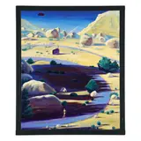Canyon by Mark Kingsley, Acrylic on canvas, sold Oct 2025