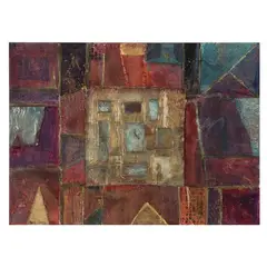 Patterns by Maxine Linney, Mixed media on paper collage, sold Oct 2025