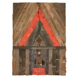 Icon by Maxine Linney, Mixed media collage, sold Oct 2025