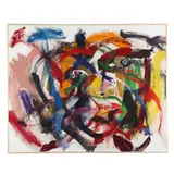 Face Within the Brushwork by John Hiigli, Oil on canvas, sold Oct 2025