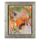 Flora & Fauna II by Jan Clayton Pagratis, Oil on canvas, sold Oct 2025