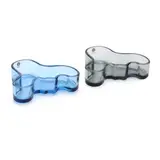 Pair of Shallow Alto Glass Bowls by Alvar Aalto, Contemporary production for Iittala, sold Oct 2025
