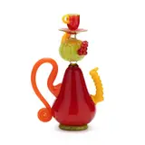 Tea Time Glass Sculpture by Stephen Rich Nelson, Contemporary, sold Oct 2025