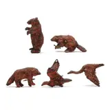 Five Animals Wall Installation by Joe Walters, Mixed media, sold Oct 2025