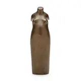 Modernist Bronze Torso by Margit Van Nuffel, Patinated cast bronze, sold Oct 2025