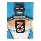 Robot by David K. Rose, Acrylic on board, sold Oct 2025
