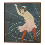 Sensation by Joan Barber, Oil on canvas, sold Oct 2025