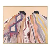 Together by Dolona Roberts, Acrylic on canvas, sold Oct 2025