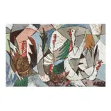 Turkey Composition by Mary Thomas, Gouache and mixed media on paper, sold Oct 2025