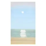 Huron Moon by Robert Weston, Watercolor and gouache on paper, sold Oct 2025