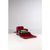 Tappeto Volante by Ettore Sottsass, Bois fruitier, textile et velours, sold Dec 2020