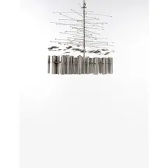 Sculpture - Lustre - Pièce unique by Philolaos, Acier inoxydable, sold Apr 2021
