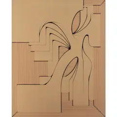 L'espace assiégé XVI by Joaquín Ferrer, 1974, Huile sur toile, sold Jun 2021