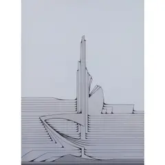 Le silence se fait, (Etude), août 1974 by Joaquín Ferrer, Technique mixte sur carton marouflé sur panneau de bois, sold Jun 2021