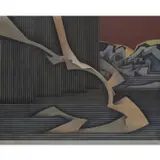 Au loin la mémoire by Joaquín Ferrer, 1978, Huile sur toile, sold Jun 2021
