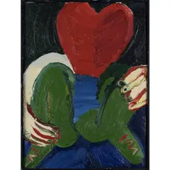 Roméo by Bengt Lindström, 1967, Huile sur toile, sold Jun 2021