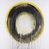 Circle Around Oneness (Dark and Enlightened) by Mwangi Hutter, 2015, Technique mixte sur toile, sold May 2021