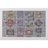 Espace Agam 2 - 1975 by Yaacov Agam, Sérigraphie sur papier cartonné, sold Jun 2021