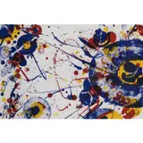 An Other Set - Y (SF-79, Portefolio Pasadena) - 1964 by Sam Francis, Lithographie sur papier Kochi, à pleine page, sold Dec 2021