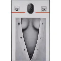 Chemise + prise mâle by Peter Klasen, 1971, Acrylique sur toile, sold Oct 2021