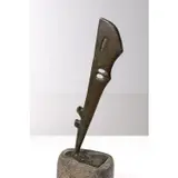 Sans titre by Agustín Cárdenas, 1959, Bronze à patine médaille reposant sur un socle en granit, sold Dec 2021