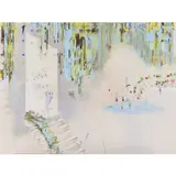 Une autre fleur pour mon frère by Marlène Mocquet, 2008, Technique mixte sur toile, sold Dec 2021