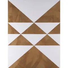 To be titled (Additive Painting #60) by Mark Hagen, 2011, Acrylique sur toile de jute montée sur panneau, sold Dec 2021