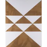 To be titled (Additive Painting #60) by Mark Hagen, 2011, Acrylique sur toile de jute montée sur panneau, sold Dec 2021