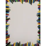 Sans titre by Gérard Gasiorowski, Huile sur papier, sold Sep 2021