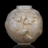 "Formose" vase by René Lalique, France, sold May 2017