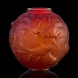 "Formose" vase by René Lalique, France, sold May 2017