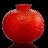 "Poissons" vase by René Lalique, France, sold May 2017