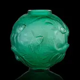 "Formose" vase by René Lalique, France, sold May 2017