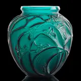 "Sauterelles" vase by René Lalique, France, sold May 2017