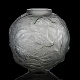 "Formose" vase by René Lalique, France, sold May 2017