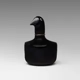 Prototype I Falconi per Giò Caroli box by Toni Zuccheri, 1979, ground black glass, silver, sold Mar 2023