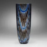 Merletto vase by Lino Tagliapietra, 1990, internally decorated glass, sold Mar 2023