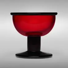 Aulica bowl by Ettore Sottsass, incalmo glass, sold Mar 2023