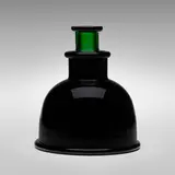 Basilissa vase by Ettore Sottsass, 1972, incalmo glass, sold Mar 2023