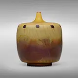 Gioco del Fuoco vase by Yoichi Ohira, 1999, polished and ground glass canes with murrine, sold Mar 2023